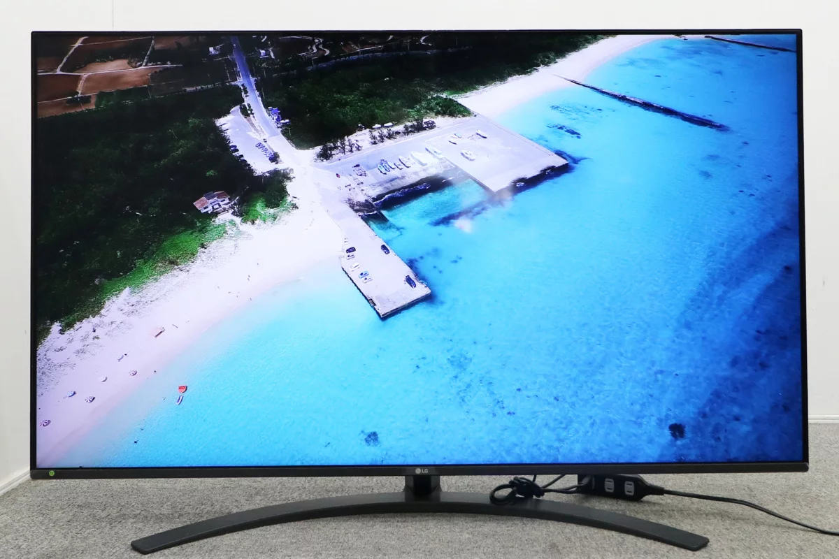 LGエレクトロニクス NanoCell TV 55SM8100PJB 55インチ 2020年製 IPS 