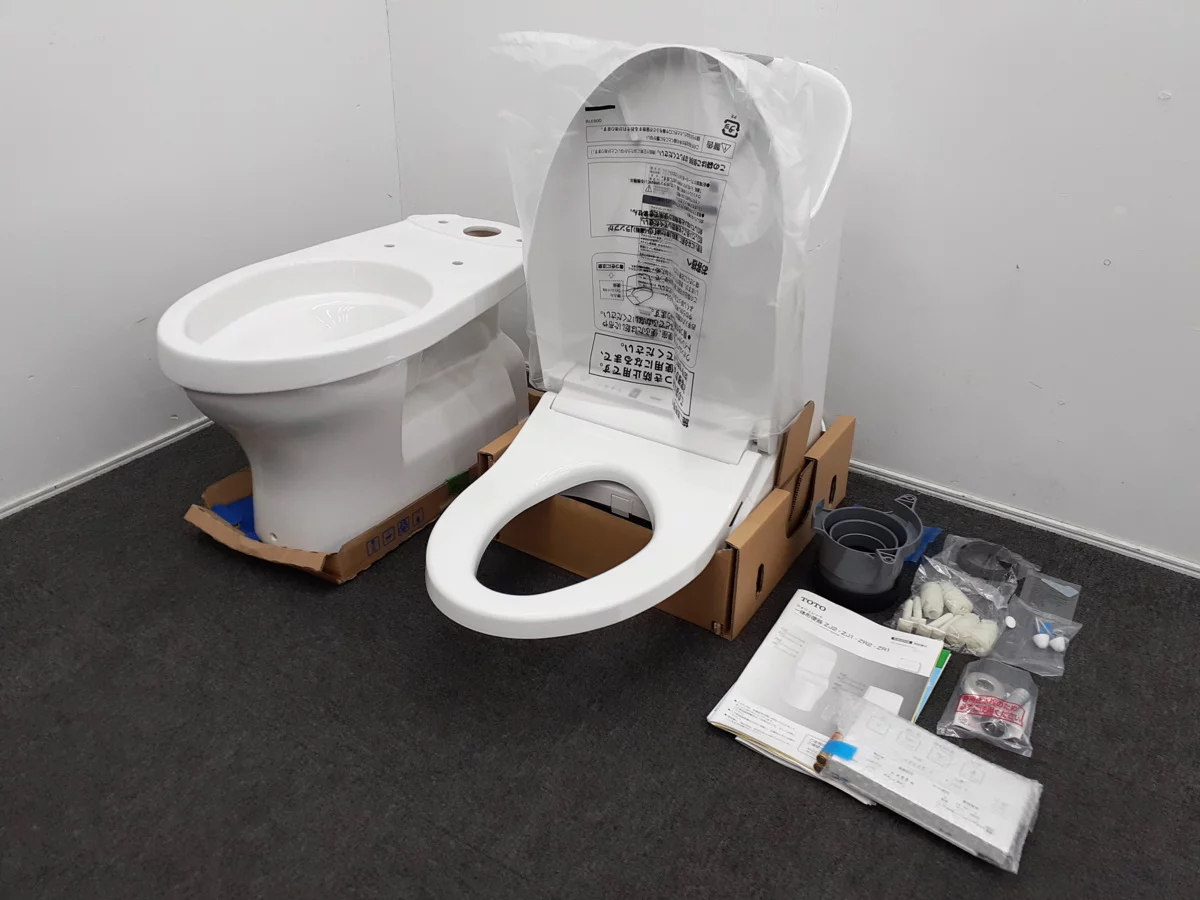 TOTO ウォシュレット一体形便器ZJ1 機能部 TCF9151 あたらしく NW1